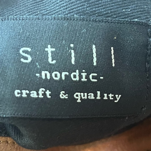 STILL NORDIC Boho Tan Camel Genuine Leather Crossbody Shoulder Bag Everyday - Picture 7 of 14